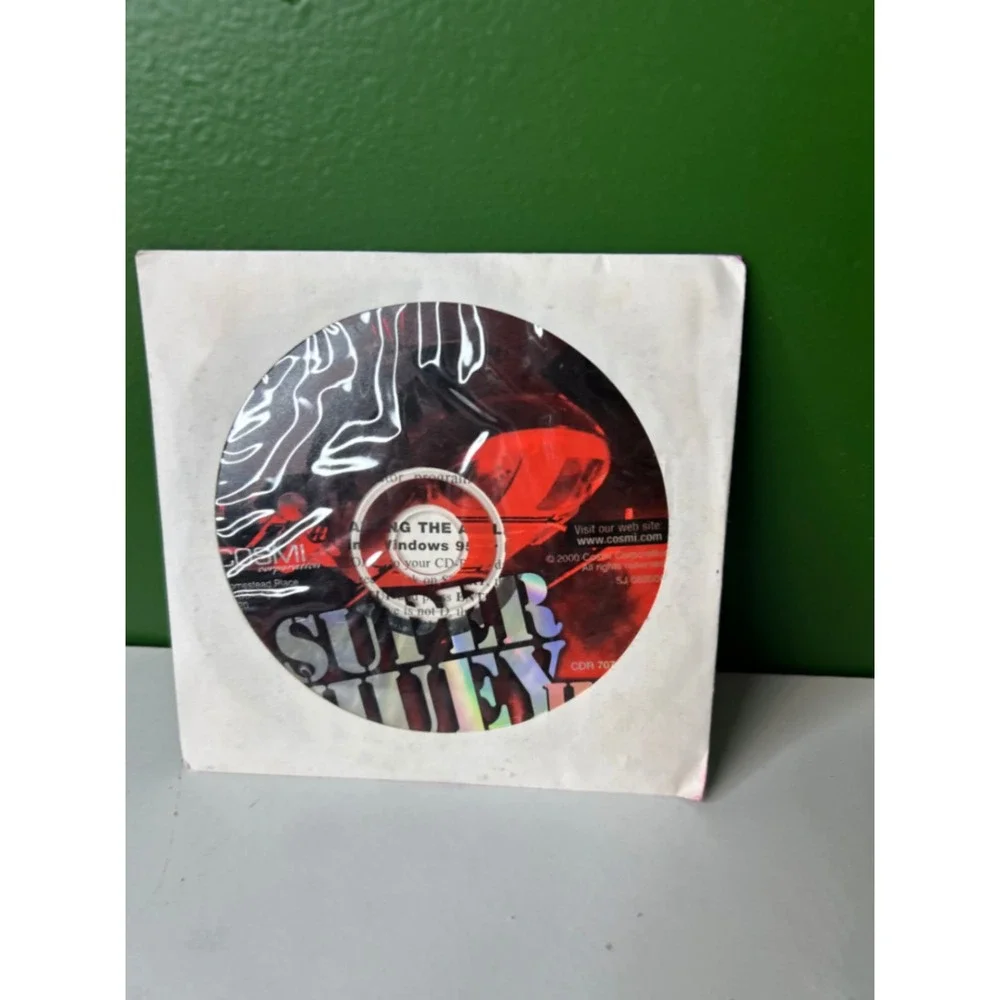 Super Huey III PCCDROM Game 2000 COSMI Corporation Vintage Flight Sim Windows 95